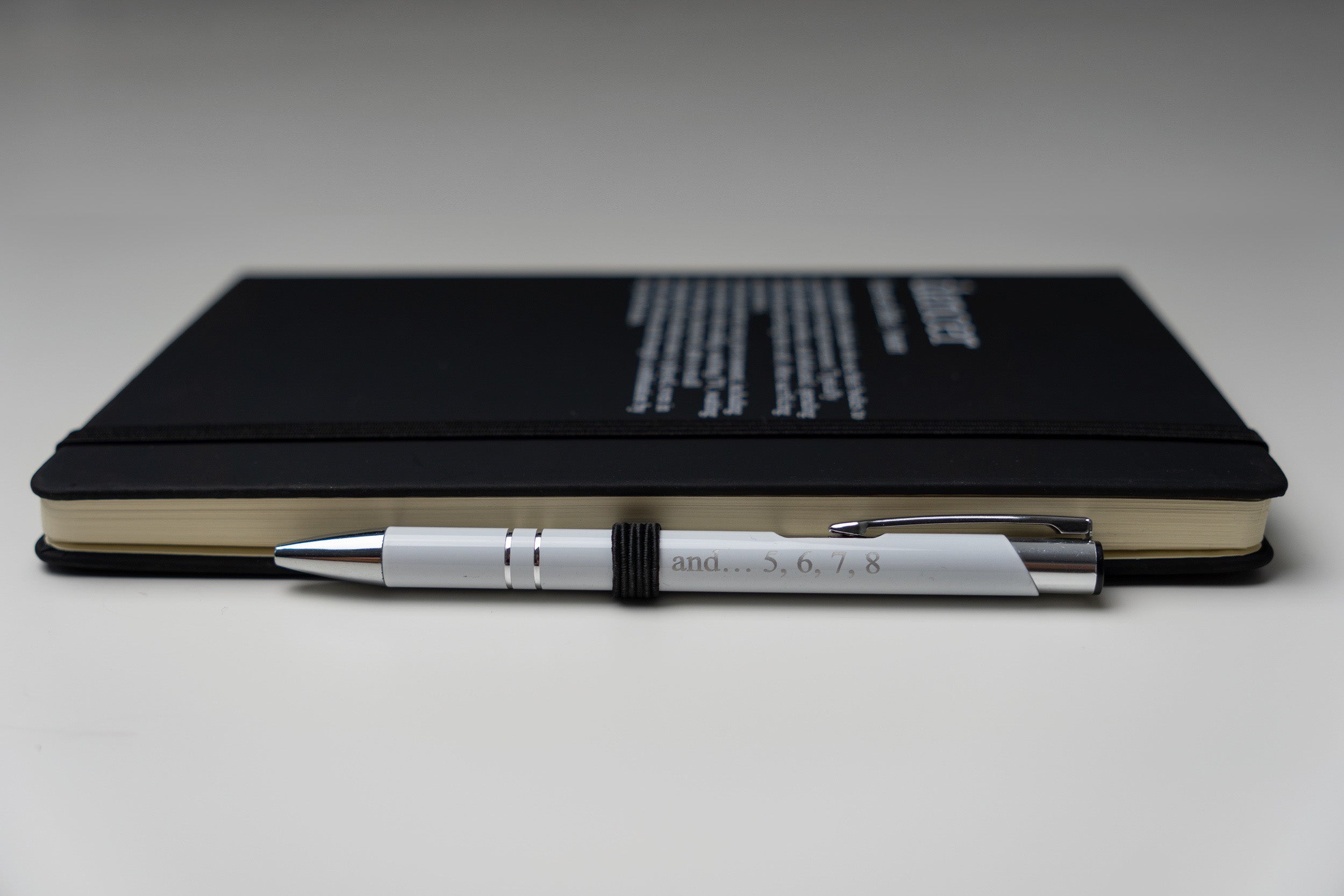 Dancer notebook with quirky dictionary definition. Gifts for dancers . Dancers planner With pen.